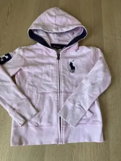 Ralph Lauren フード付きトレーナー 120 ピンク