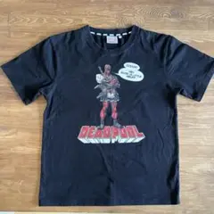 MARVEL DEADPOOL tシャツ黒　Lサイズ　男女兼用