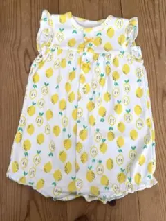 美品✨️carter's ベビー ロンパース レモン柄 12ヶ月 80cmのサムネイル