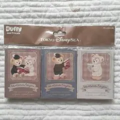 東京ディズニーシー ダッフィー&フレンズ メモ・ふせん 3個