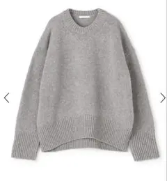 値下げ。GALERIE VIE ファインウール クルーネックプルオーバー