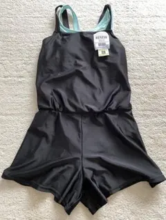 美品！！黒と水色のワンピース水着 165-175cm
