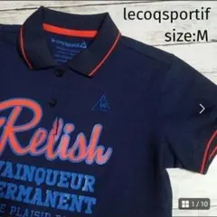 lecoqsportif　半袖　M　ポロシャツ　春夏　レディース　ルコックゴルフ