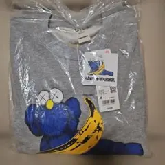 UNIQLO KAWS + WARHOL スウェット グレー Mのサムネイル