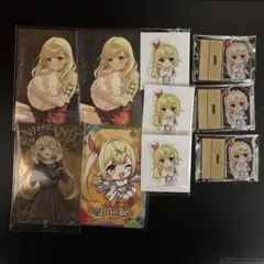 にじさんじ　星川サラ　チェキ　カード　ミニアクリルスタンド　ステッカー