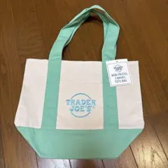 TRADER JOE'S ミニパステルキャンバストートバッグ