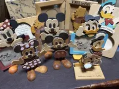 クリスマス割引ディズニー昭和ヴィンテージ　木製シリーズ　クラフトリーセット