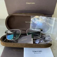 未使用 TOM FORD トムフォード メガネ TF5854 スクエアシェイプ
