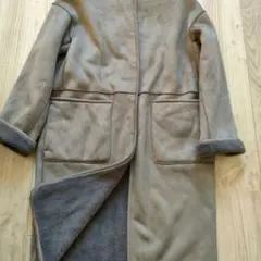 新品 コムサイズム レディース リバーシブルコート 11号 定価22000円