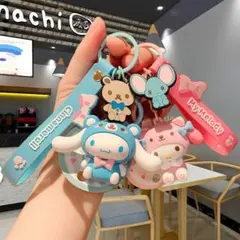 シナモロール・マイメロディ アクリルキーホルダーセット