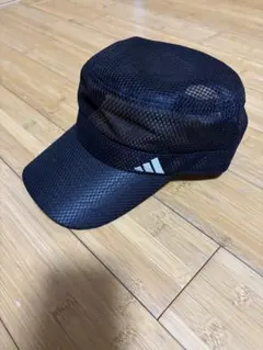 adidas メッシュキャップ ブラック OSFX