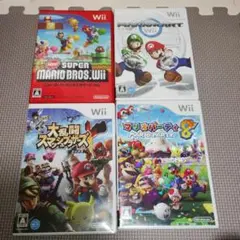 wiiソフト　まとめ売り　4枚セット　 マリオパーティ8 大乱闘スマッシュ　②