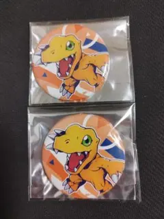 デジモンアドベンチャー アニメイト 缶バッジセット ヤマト ガブモン