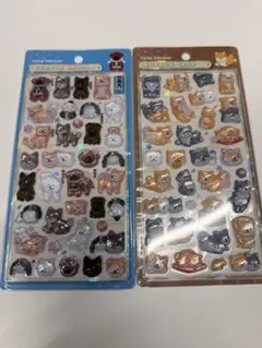 【正規品】ボンボンドロップシール 和柄 日本犬 柴犬セット