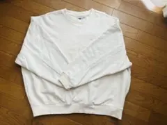 adidasスウェット トレーナー アイボリー ヴィンテージ 日本サイズM相当