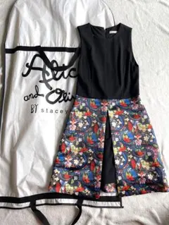 【極美品】アリス＋オリビア　ミニワンピース
