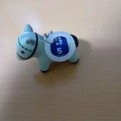 メジロマックイーン 第105回天皇賞春)キーホルダー めじるしマーク チャーム