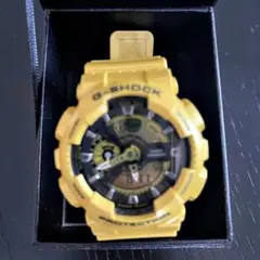 G-SHOCK GA-100A-9AJF イエロー 5146 箱・取説付き - メルカリ