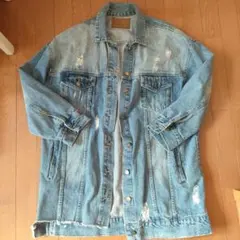 Melangeオーバーサイズデニムジャケット