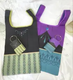 ちはる しまむら アナと雪の女王 ポーチ付エコバッグ アナ エルサ