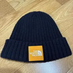 THE NORTH FACE ネイビーニット帽　キッズベビー