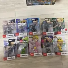 amiibo フィギュア 大乱闘スマッシュブラザーズ 13体セット - メルカリ