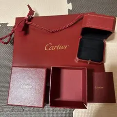 Cartier レッド 空箱 紙袋