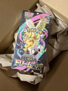 ポケモンカード MEGAドリームex box シュリンク付き
