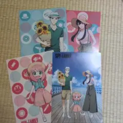 SPY×FAMILY A4クリアファイル4枚セット