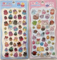 【正規品】プチドロップステッカー✨ほっぺちゃん✨2枚セット✨