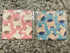 ファミリア　蝶ネクタイ　ミニバッグ　ピンク•ブルーセット