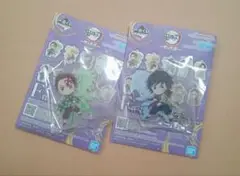 一番くじ　鬼滅の刃　雷の兄弟　F賞　きゅんキャラアクリルチャーム　2つセット