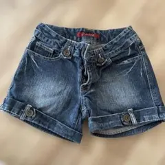 Rejing ダークブルー ショートパンツ