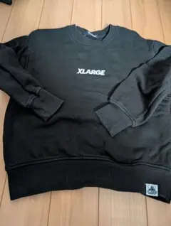 XLARGE ブラック トレーナー