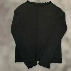 メロウブラック 長袖カットソーOPAQUE.CLIP