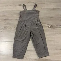 グレー　オーバーオール　130センチ