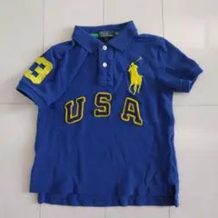 【大人気！】Ralph Lauren ポロシャツ ビックポニー刺繍　110