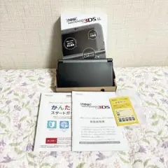 【完品】Newニンテンドー3DSLL メタリックブラック　IPS液晶