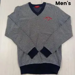 【超美品】Callaway メンズ ゴルフウェア Vネックセーター L