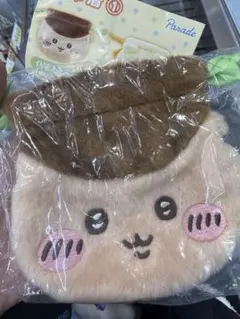 ちいかわ　おかお巾着 くりまんじゅう