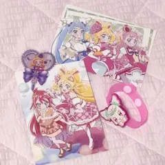 映画キミとアイドルプリキュア♪ 特典セット ミラクルアイアイブレス　プリルン　他
