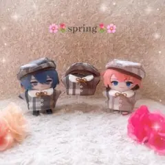 にじぱぺっと ぬい服 トップス ベレー帽 セット 【pink】