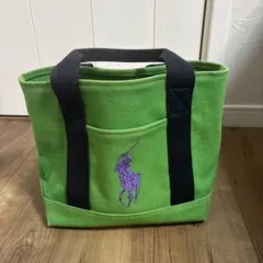 グリーン トートバッグ