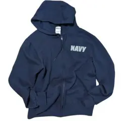 U.S. NAVY 実物 ネイビー パーカー Mサイズ