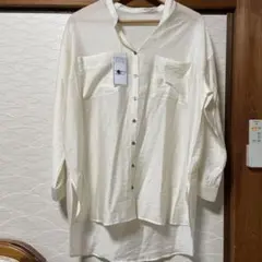 ROPÉ PICNIC ホワイトボタンシャツ