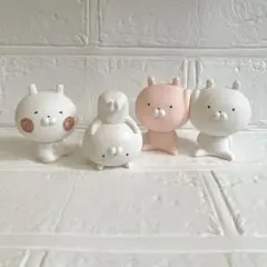 うさまる　ソフビ　4点セット