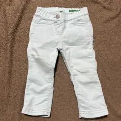 長ズボンパンツ 80cm ライトブルーエメラルドグリーン