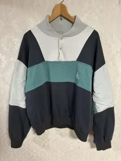 70s le coq sportif フランス製 スナップT スウェットラグランのサムネイル