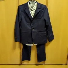 ネイビー フォーマルスーツ セット 140cm