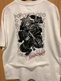 ドロヘドロ プリントTシャツカイマン ニカイドウ Mサイズ アクキー付